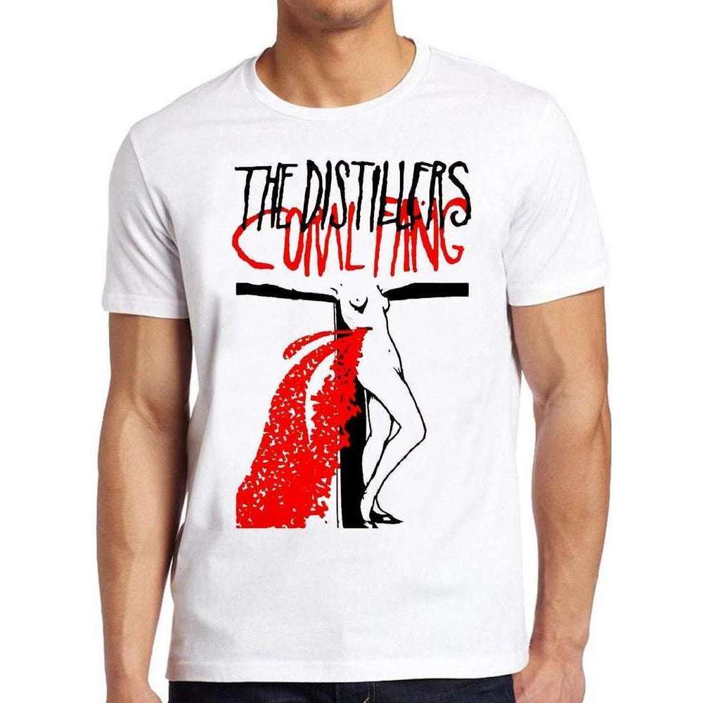 The Distillers T Shirt Coral Fang